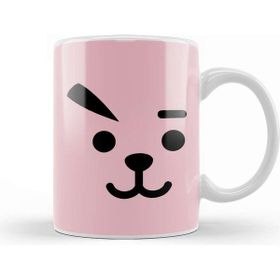Baskı Dükkanı Bts Army Kpop Gift Bts BT21 Cooky Eyes Bangtan Kupa