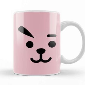 Baskı Dükkanı Bts Army Kpop Gift Bts BT21 Cooky Eyes Bangtan Kupa