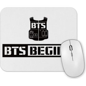 Baskı Dükkanı Bts Begins Mouse Pad