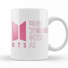 Baskı Dükkanı BTS Boy With Luv Porselen Kupa