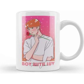 Baskı Dükkanı BTS Boy With Luv Porselen Kupa