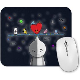 Baskı Dükkanı Bts BT21 Army Mouse Pad