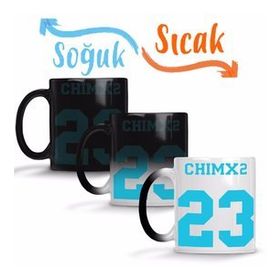 Baskı Dükkanı Bts Chimx2 Sihirli Porselen Kupa