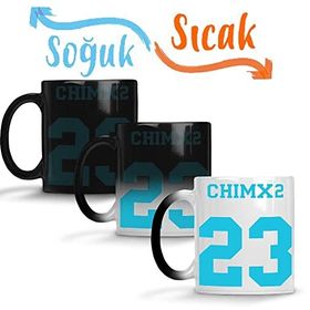 Baskı Dükkanı Bts Chimx2 Sihirli Porselen Kupa