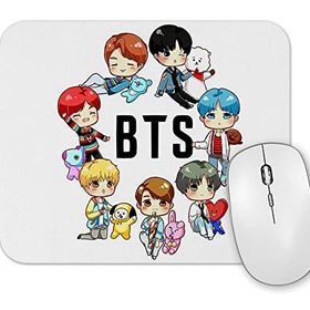 Baskı Dükkanı Bts Dna x BT21 Mouse Pad