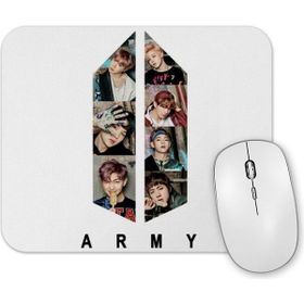 Baskı Dükkanı Bts Fire Mouse Pad