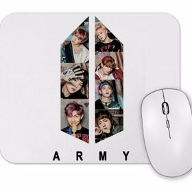 Baskı Dükkanı Bts Fire Mouse Pad