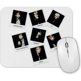 Baskı Dükkanı Bts Grubu Mouse Pad