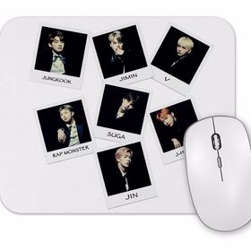 Baskı Dükkanı Bts Grubu Mouse Pad