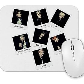 Baskı Dükkanı Bts Grubu Mouse Pad