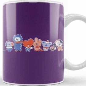 Baskı Dükkanı Bts Holiday Friends Kupa