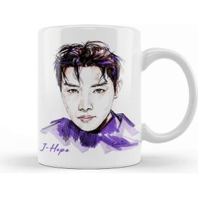 Baskı Dükkanı Bts Jhope Porselen Kupa