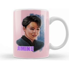 Baskı Dükkanı Bts Jimin Porselen Kupa