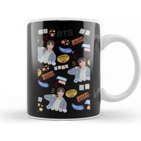 Baskı Dükkanı Bts Jimin Porselen Kupa