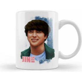 Baskı Dükkanı Bts Jin Porselen Kupa