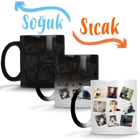 Baskı Dükkanı Bts Jin Sihirli Porselen Kupa