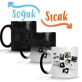 Baskı Dükkanı Bts Jin Sihirli Porselen Kupa