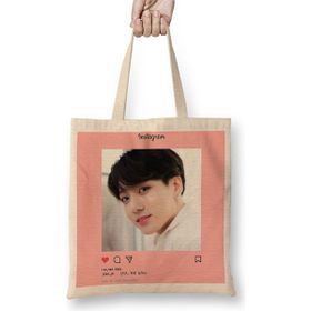 Baskı Dükkanı Bts Jungkook Bez Çanta