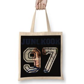 Baskı Dükkanı Bts Jungkook Bez Çanta