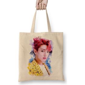 Baskı Dükkanı Bts Jungkook Bez Çanta