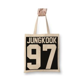 Baskı Dükkanı Bts Jungkook Bez Çanta