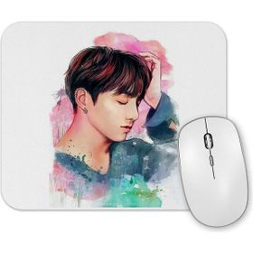 Baskı Dükkanı Bts Jungkook Fanart Mouse Pad