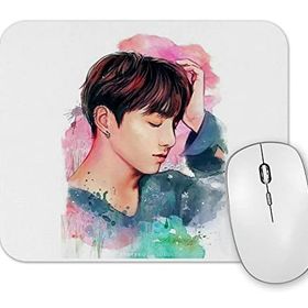 Baskı Dükkanı Bts Jungkook Fanart Mouse Pad
