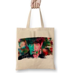 Baskı Dükkanı Bts Kim Taehyung Bez Çanta