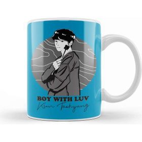 Baskı Dükkanı Bts Kim Taehyung Porselen Kupa