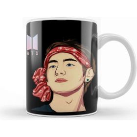 Baskı Dükkanı Bts Kim Taehyung Porselen Kupa