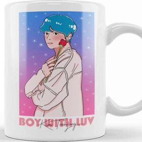 Baskı Dükkanı Bts Kim Taehyung Porselen Kupa