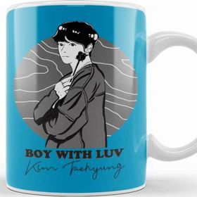 Baskı Dükkanı Bts Kim Taehyung Porselen Kupa