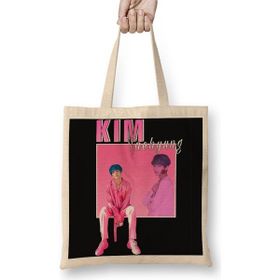 Baskı Dükkanı Bts Kim Taehyung V 90S Bez Çanta