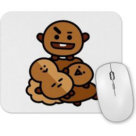 Baskı Dükkanı Bts Love Yourself BT21 Shooky Bts Mouse Pad