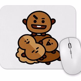 Baskı Dükkanı Bts Love Yourself BT21 Shooky Bts Mouse Pad