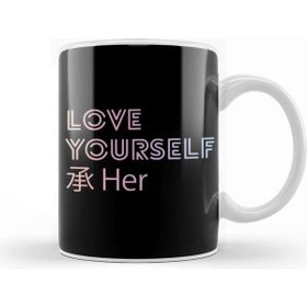 Baskı Dükkanı Bts Love Yourself Bts Bangtan Boys Kupa