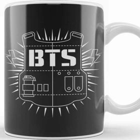 Baskı Dükkanı Bts Love Yourself Raglan Bts Logo Kupa