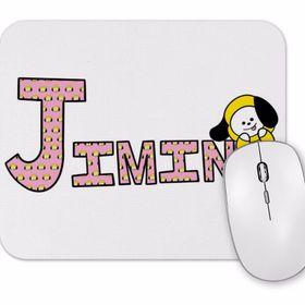 Baskı Dükkanı Bts Meets BT21 Jimin Mouse Pad