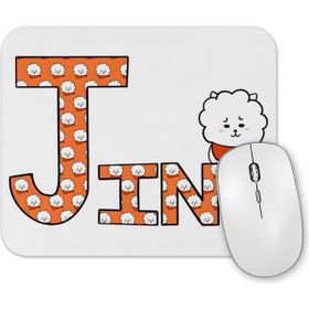 Baskı Dükkanı Bts Meets BT21 Jin Mouse Pad