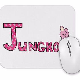 Baskı Dükkanı Bts Meets BT21 Jingkook Mouse Pad