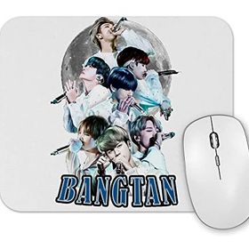 Baskı Dükkanı Bts Moon Bangtan Mouse Pad