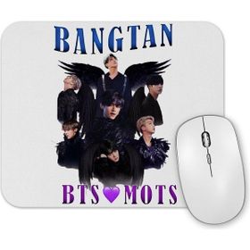 Baskı Dükkanı Bts Mots Bangtan Mouse Pad