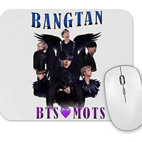 Baskı Dükkanı Bts Mots Bangtan Mouse Pad