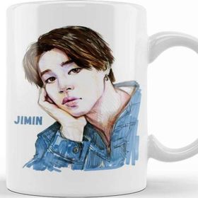 Baskı Dükkanı Bts Park Jimin Bts Marker Art Porselen Kupa