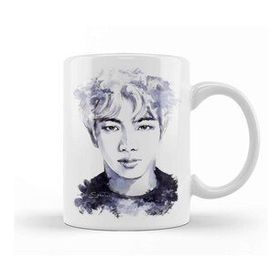 Baskı Dükkanı Bts Seokjin Bts Paint Blot 01 Kupa