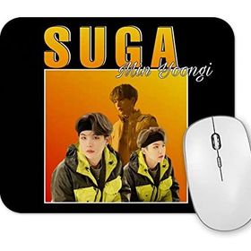 Baskı Dükkanı Bts Suga Min Yoongi 90S Mouse Pad