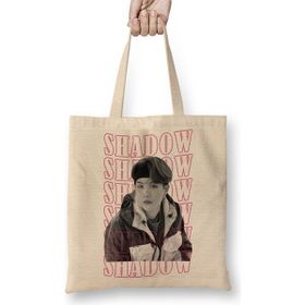 Baskı Dükkanı Bts Suga Shadow Bez Çanta