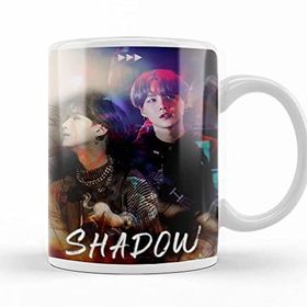 Baskı Dükkanı BTS Suga Shadow Porselen Kupa