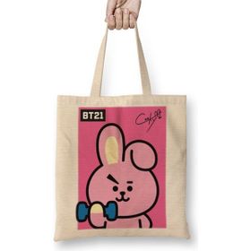Baskı Dükkanı Bts T21 Cooky Bez Çanta