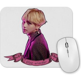Baskı Dükkanı Bts V Bias Wrecker Mouse Pad
